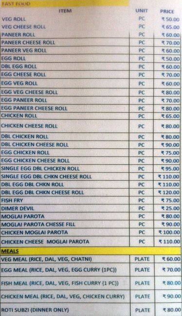 Mach Misti & More menu
