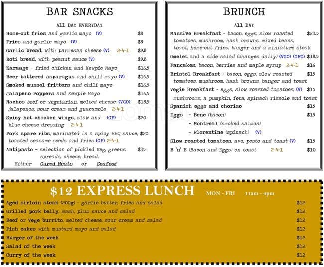 beyond hello bristol menu