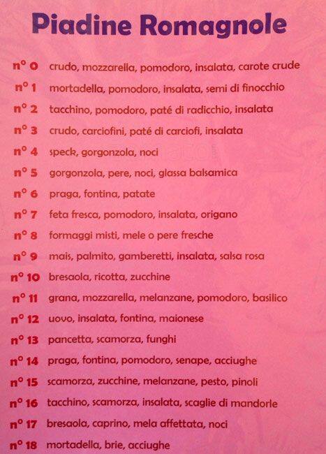 Menu di Bar L'incontro 