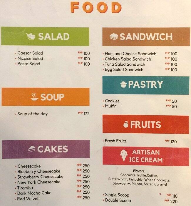 Hotel Jen Manila Menu Zomato Philippines