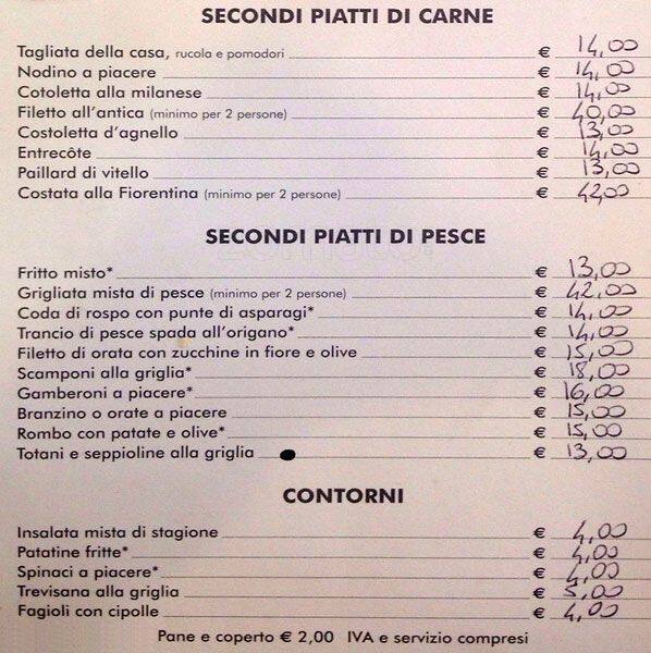 Menu di Al Time Out 2 