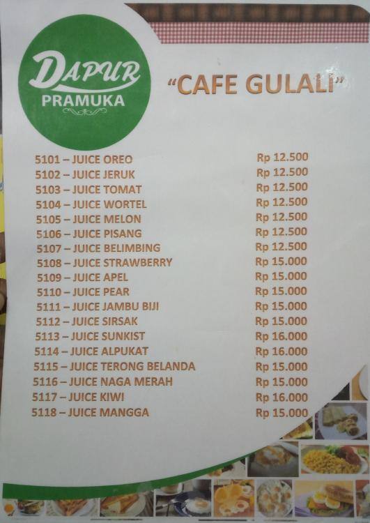 Rumah Genjing Pramuka Zomato