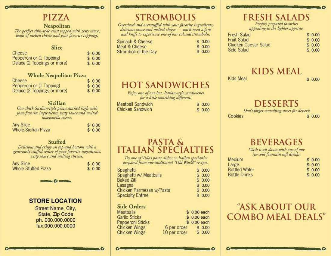 Villa Fresh Italian Kitchen Menu Urbanspoon Zomato   Be59d4353eda6efd8d8ce314f1dc7c2a 