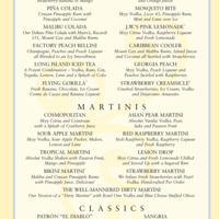 The Cheesecake Factory Menu Menu For The Cheesecake Factory