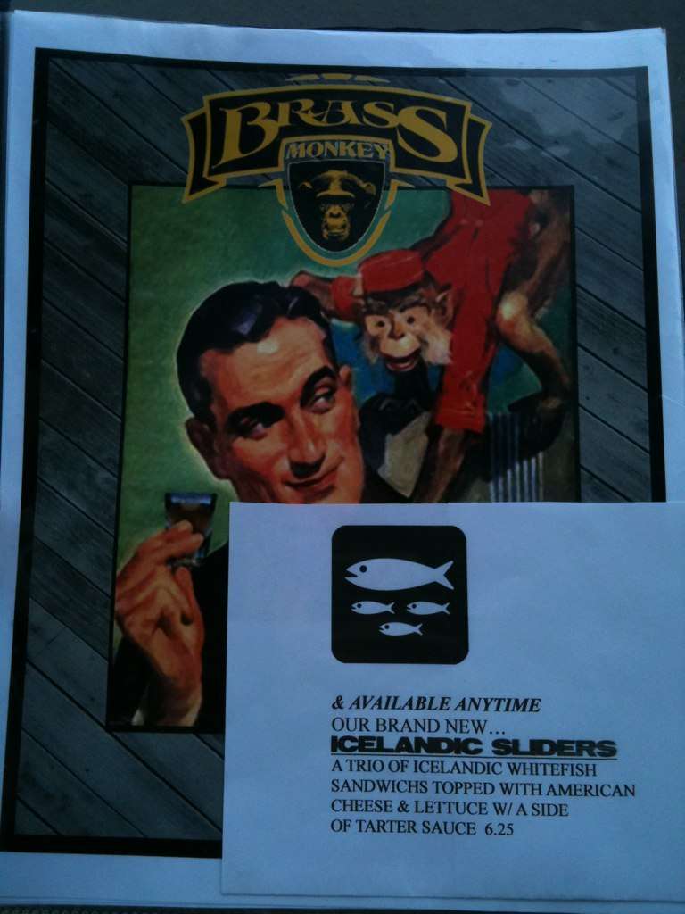 Brass Monkey Menu, Menu for Brass Monkey, Zoo, Milwaukee Urbanspoon