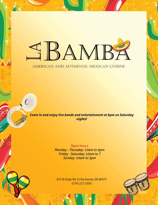 Carta de La Bamba