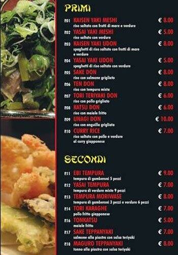 Menu di Sushi Time 