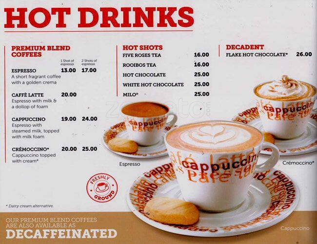 Wimpy menu