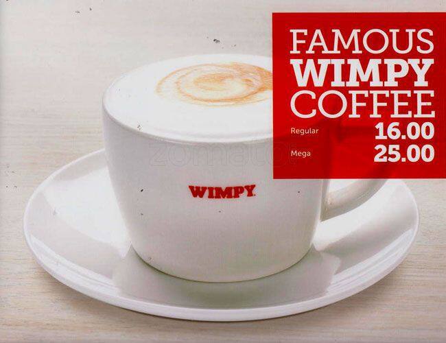 Wimpy menu