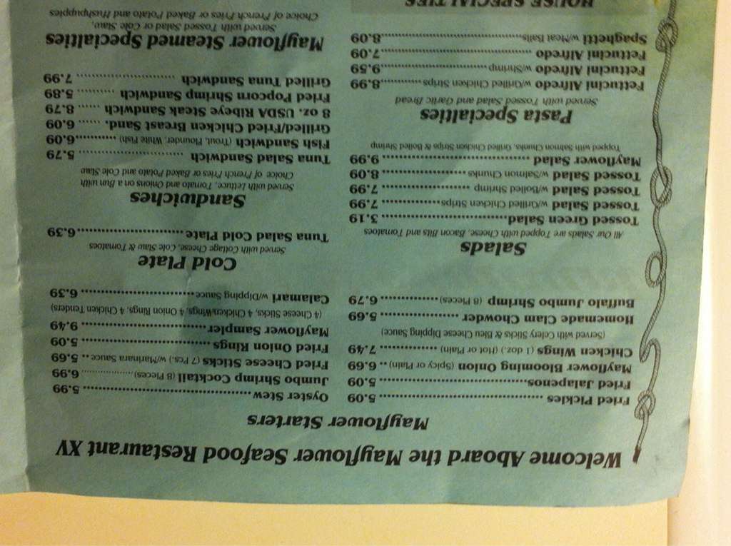 Mayflower Seafood Restaurant Menu Urbanspoon/Zomato