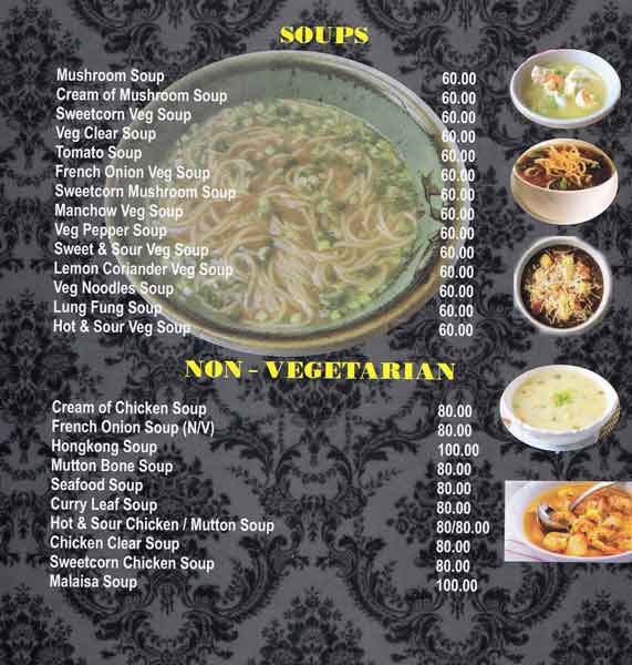 IndiaGate Restaurant menu
