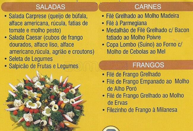 Restaurante Skilo cardápio