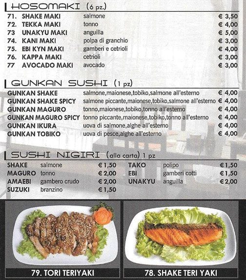 Menu di Ichimi - All You Can Eat 