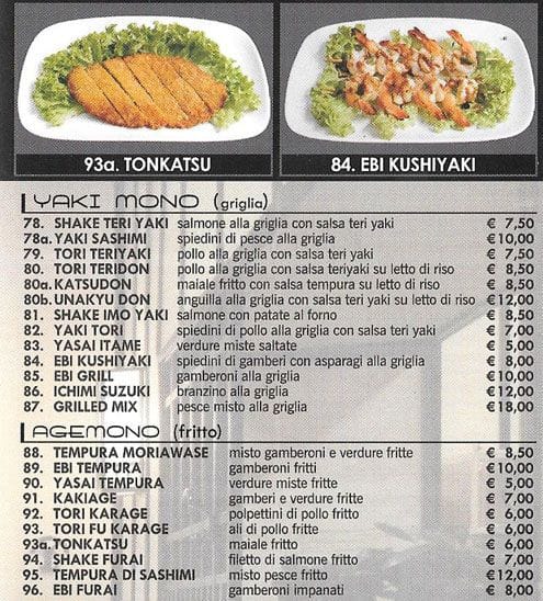 Menu di Ichimi - All You Can Eat 