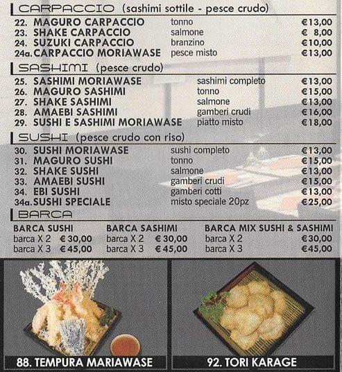 Menu di Ichimi - All You Can Eat 