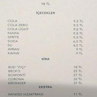 zula menu menu for zula levazim istanbul