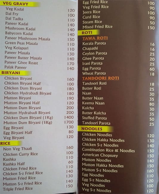 Chicken Tikka Halal Restaurant menu