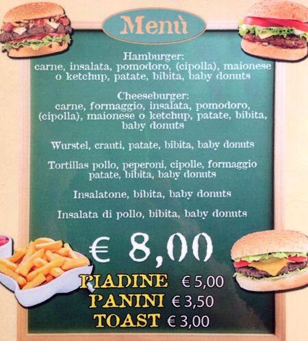 Menu di Enjoy Cafè 