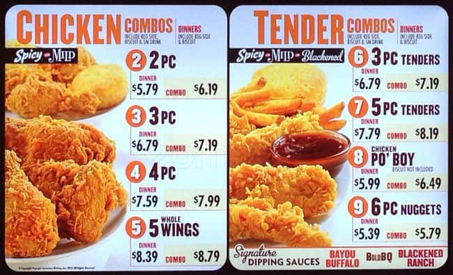 Menu At Popeyes Louisiana Kitchen Fast Food Denver E Colfax Ave   D03e2b3e68502a5cfcf8e2e7a9d4cb4d 