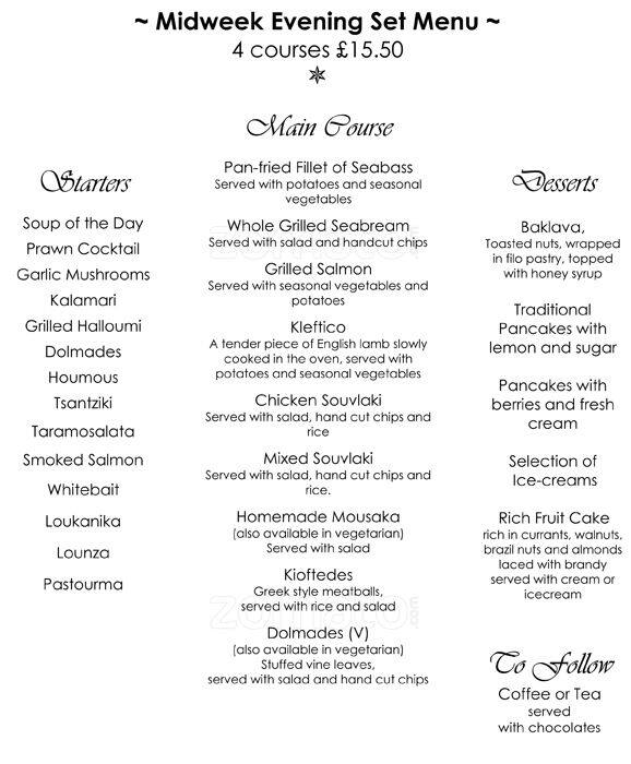 Blueberries Menu, Menu for Blueberries, East London Zomato UK