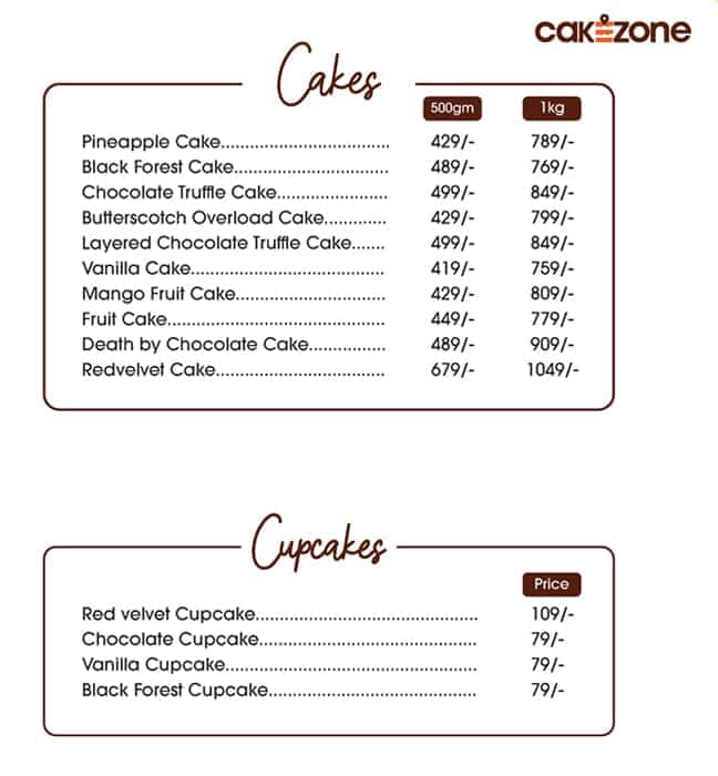 Save 10% on Cake Zone Bakers, Kukatpally, Hyderabad, Cake, - magicpin |  October 2023