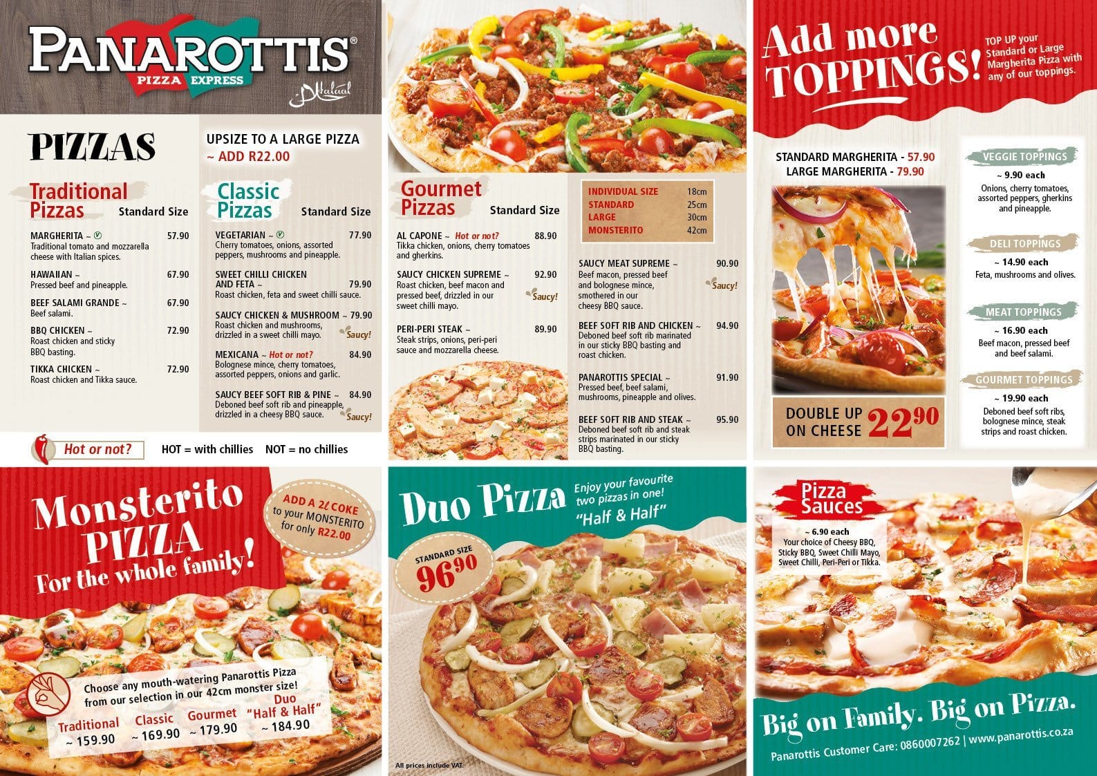 Panarottis Menu Pdf