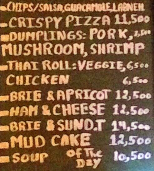 Dragonfly menu