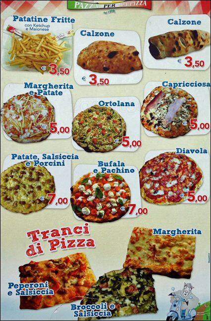 Menu di La Pecora Pazza 