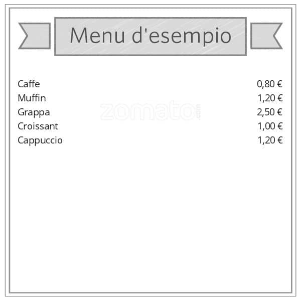 Menu di Petit Cafè 