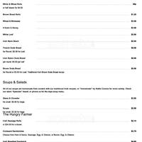 Greenhills Traditional Irish Bakery Menu Greenhills Traditional Irish Bakery Menu