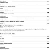 Greenhills Traditional Irish Bakery Menu Greenhills Traditional Irish Bakery Menu