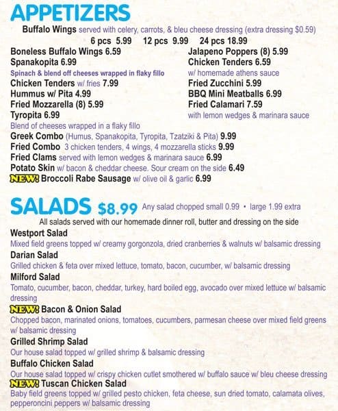 Silver Sands Pizza Menu, Menu for Silver Sands Pizza, New Milford, New ...