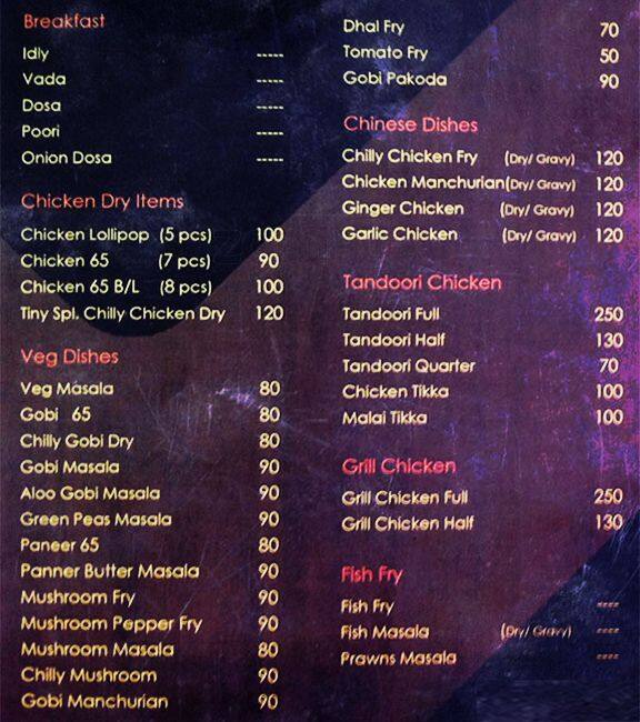 Garden Tiny Kitchen Velachery Chennai Restaurant Zomato