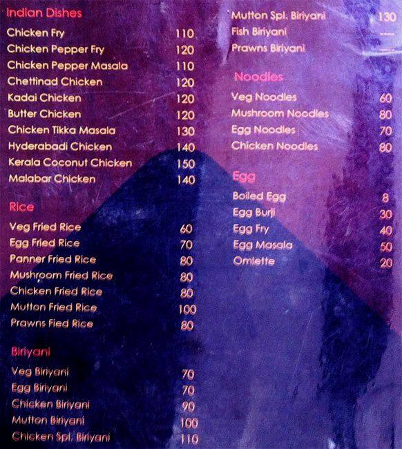 Garden Tiny Kitchen Velachery Chennai Restaurant Zomato