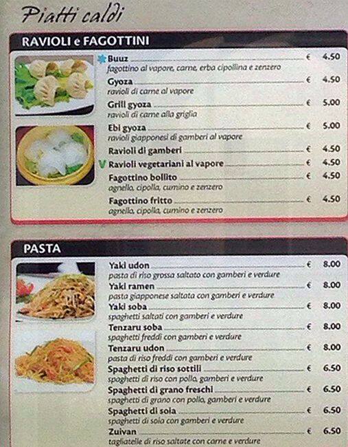 Menu di Igiban 
