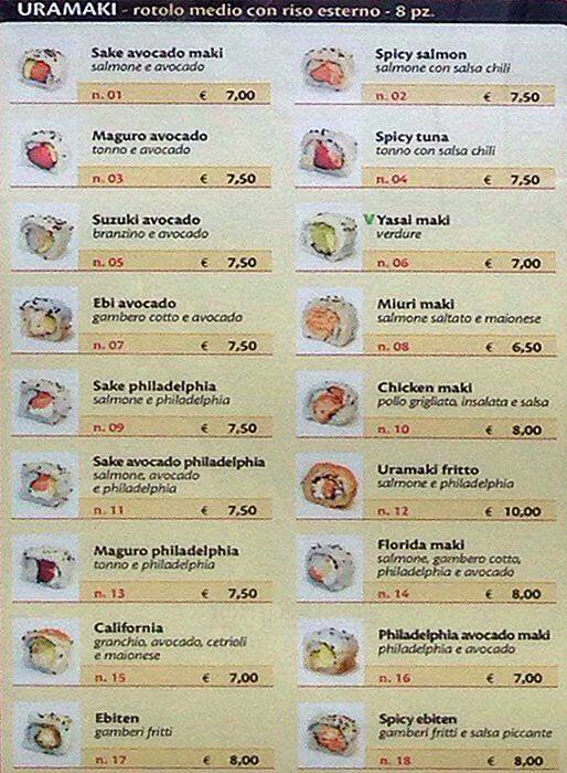 Menu di Igiban 