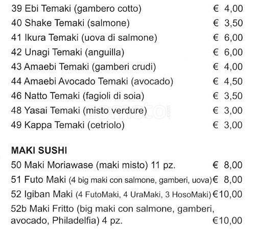 Menu di Igiban 