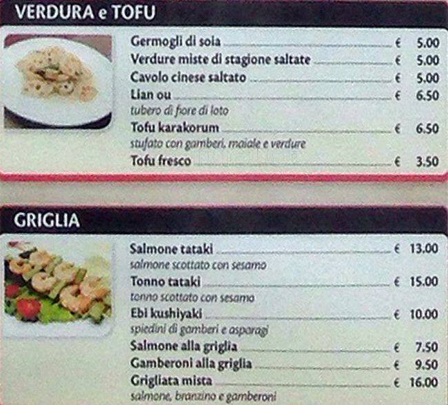 Menu di Igiban 
