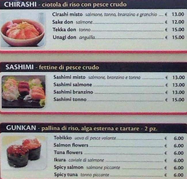 Menu di Igiban 