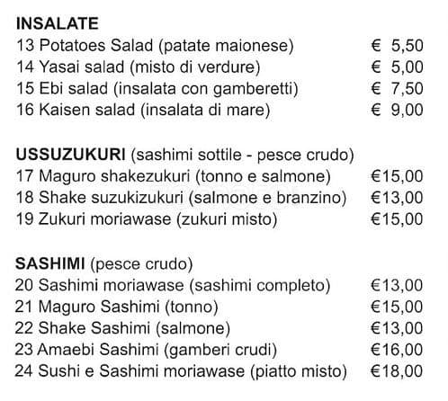 Menu di Igiban 