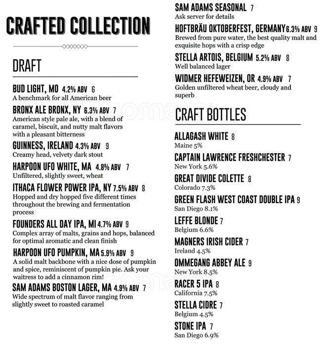 Menu at West End Bar & Grill, West New York