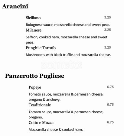 Carta de Pizzarium