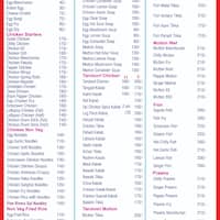 Five Rivers The Punjab Nizampet Menu Five Rivers The Punjab Nizampet Menu