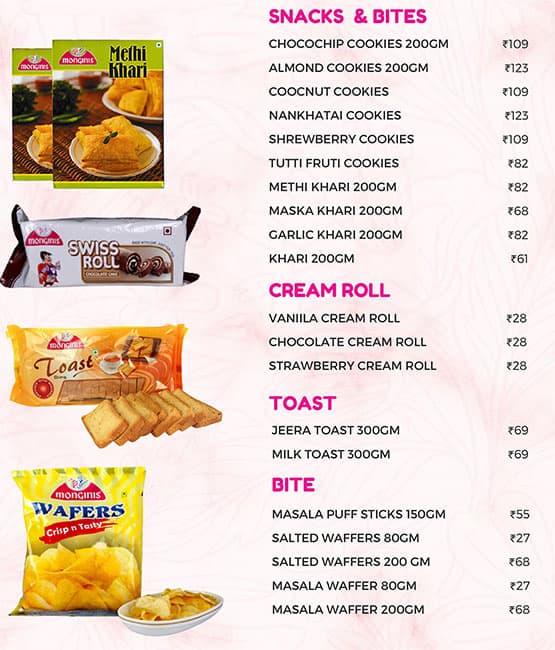 Monginis Cake Shop, Mumbai - Restaurant Menu, Reviews and Prices