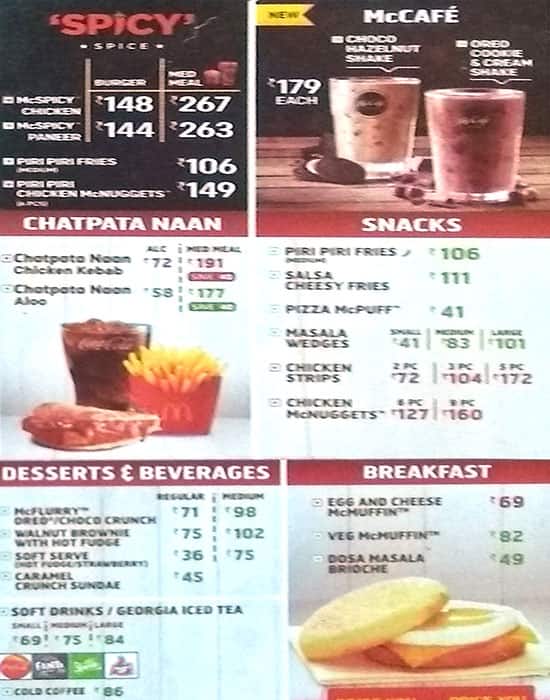 Mcdonalds Menu With Price Mumbai: Ultimate Guide to Deals & Offers