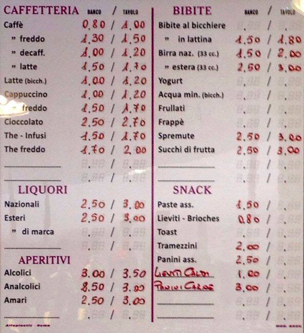 Menu di Il Borghetto 