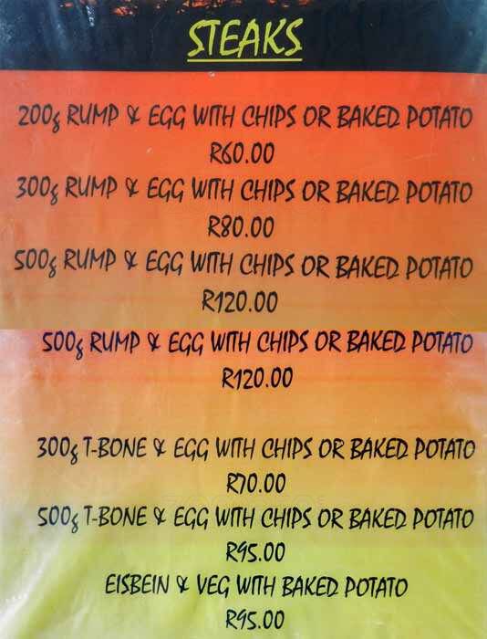 Leadwood Inn Pub & Grill Menu, Menu for Leadwood Inn Pub & Grill