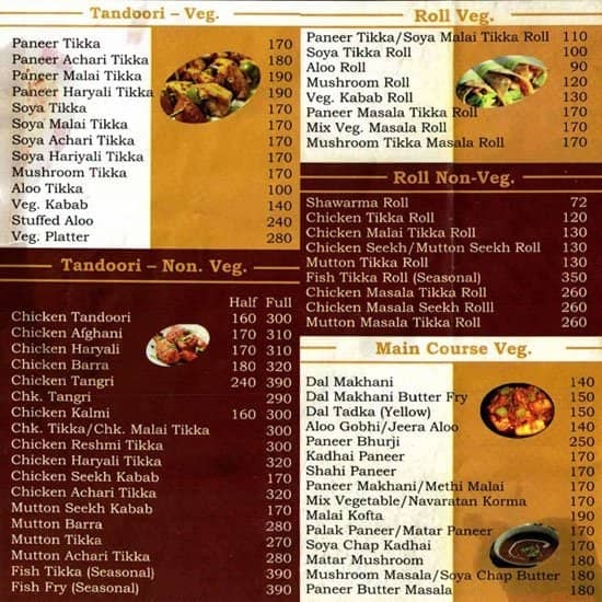 Chulha Punjabi Da Menu, Menu for Chulha Punjabi Da, Chittaranjan Park, New Delhi Zomato