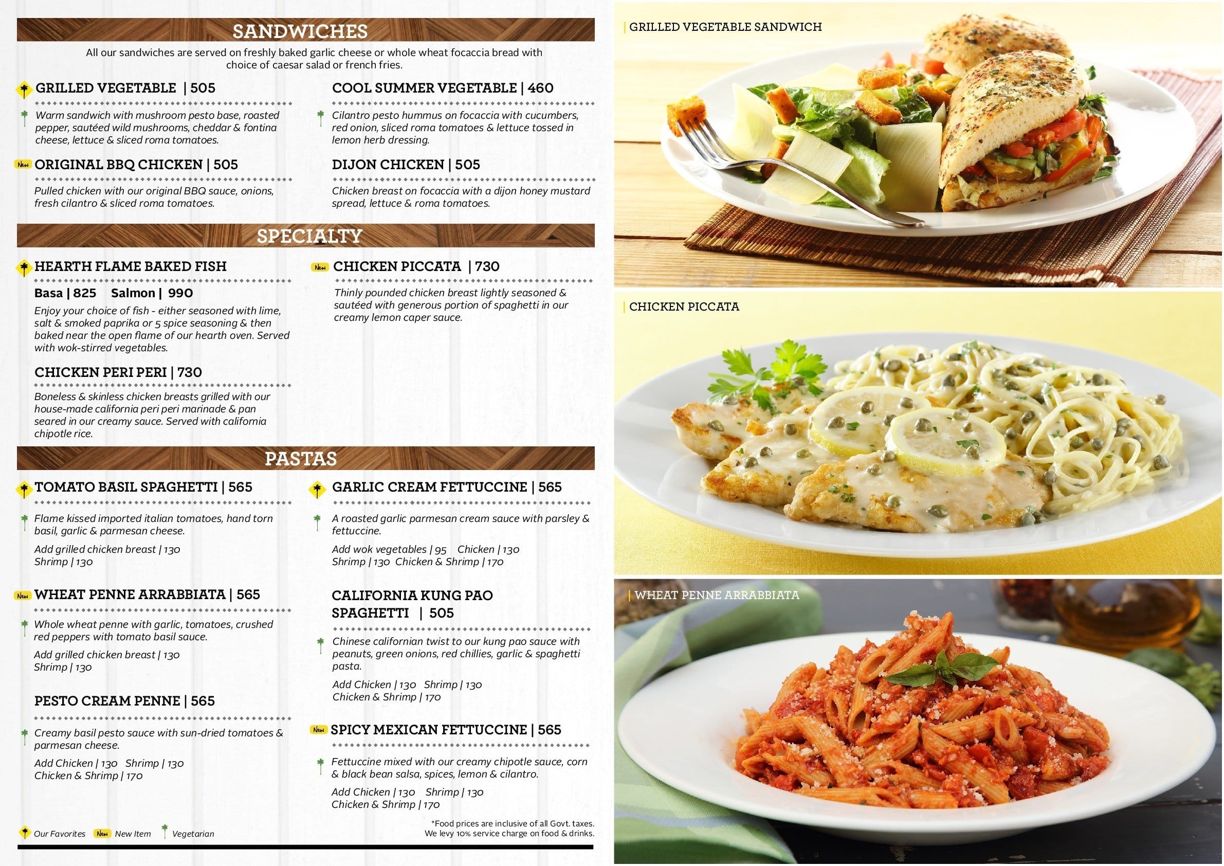 Extraordinary Ideas Of California Pizza Kitchen Prices Concept Kujang