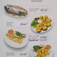 fevzi hoca balik kofte menu fevzi hoca balik kofte ihlamurkuyu merkez istanbul icin menu